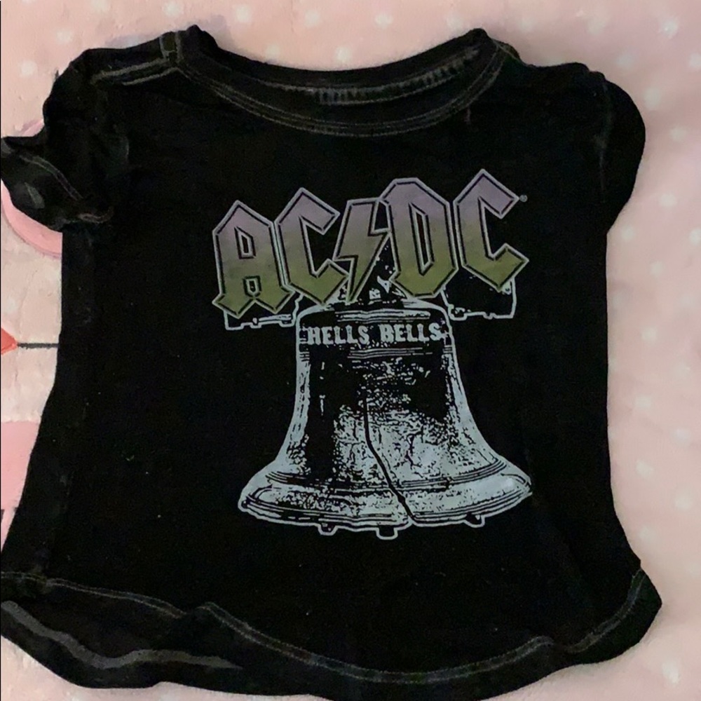 AC/DC toddler tee